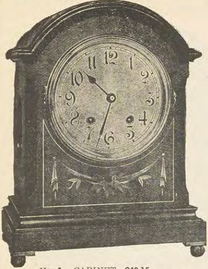 Catalog evidence for Clock · No. 1