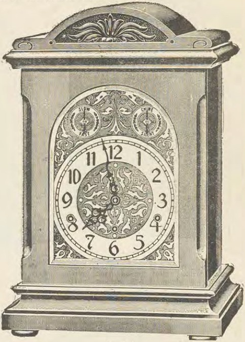 Catalog evidence for Clock · No. 6104