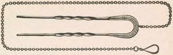 Catalog evidence for Chain / fob · No. 595