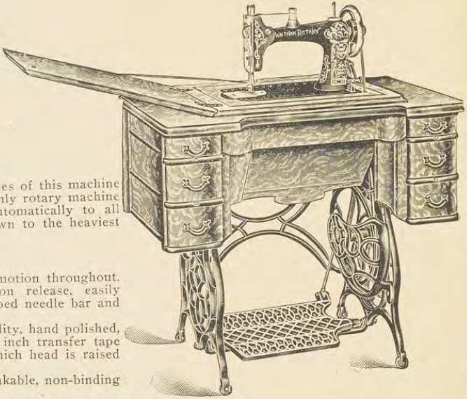 Catalog evidence for Sewing machine · No. 75387