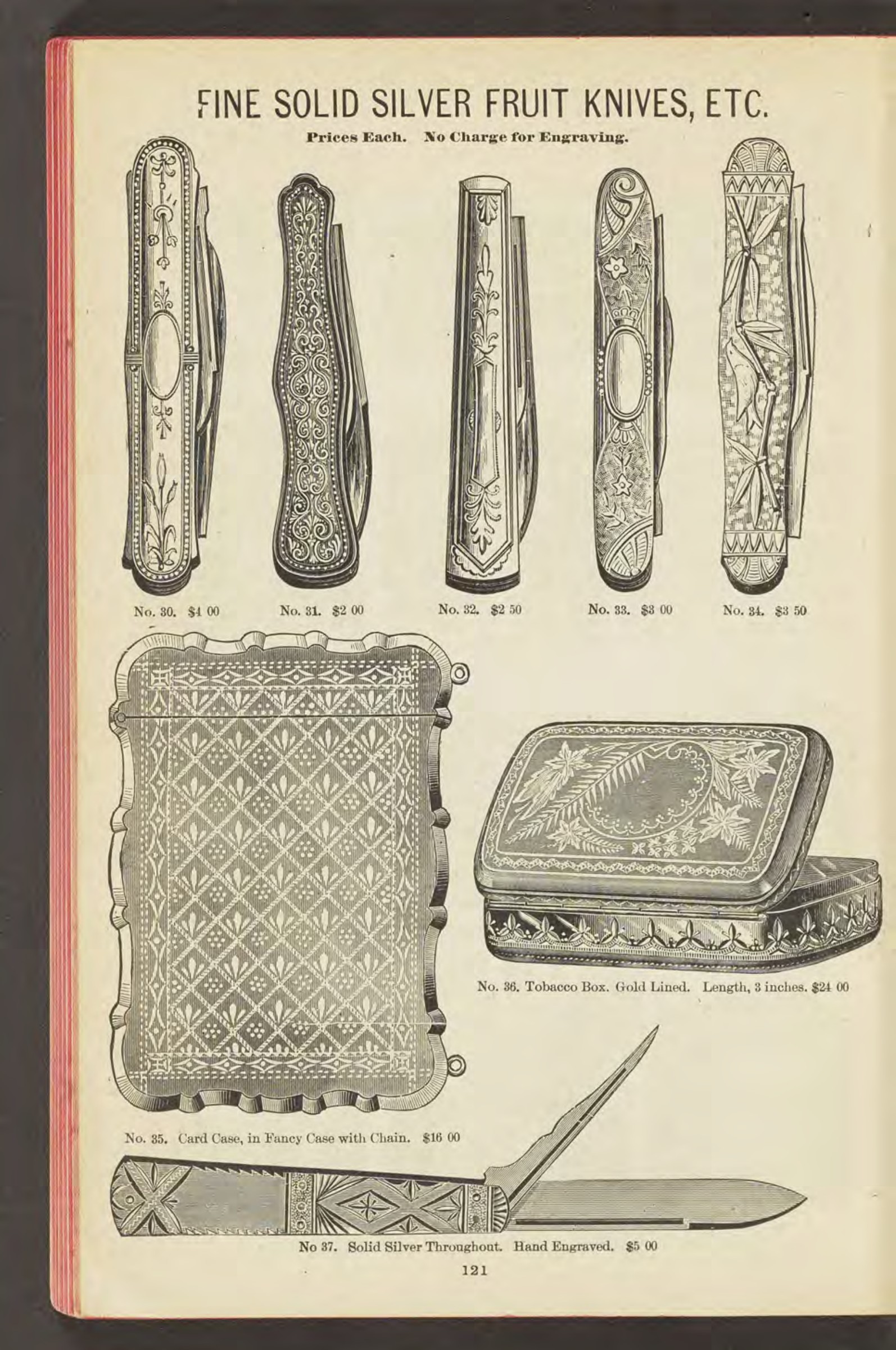 Original catalog page