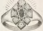 Catalog evidence for Cluster diamond ring · No. 240