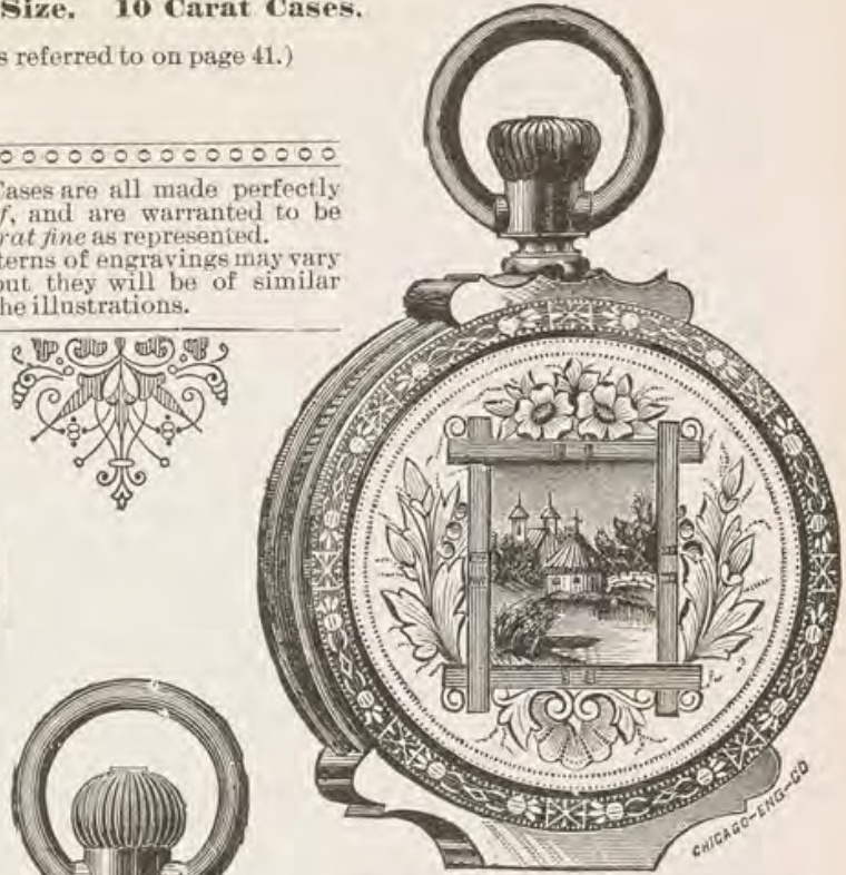 Catalog evidence for Watch case · Style Q