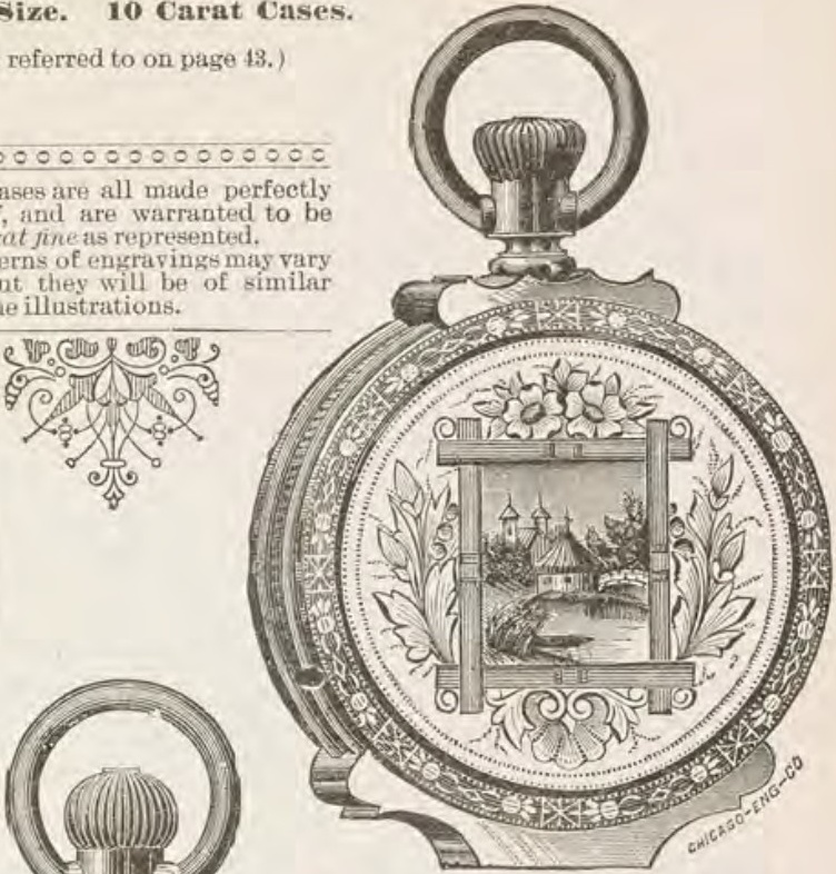 Catalog evidence for Watch case · Style Q