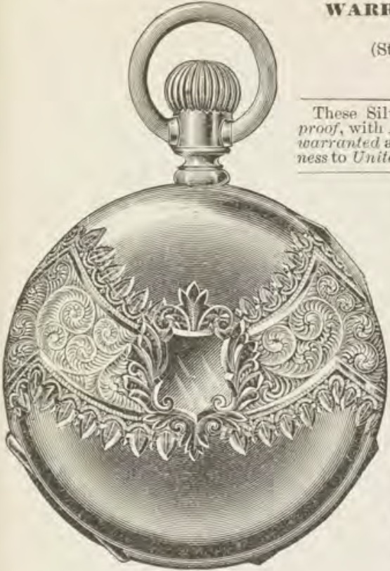Catalog evidence for Watch case · Style F