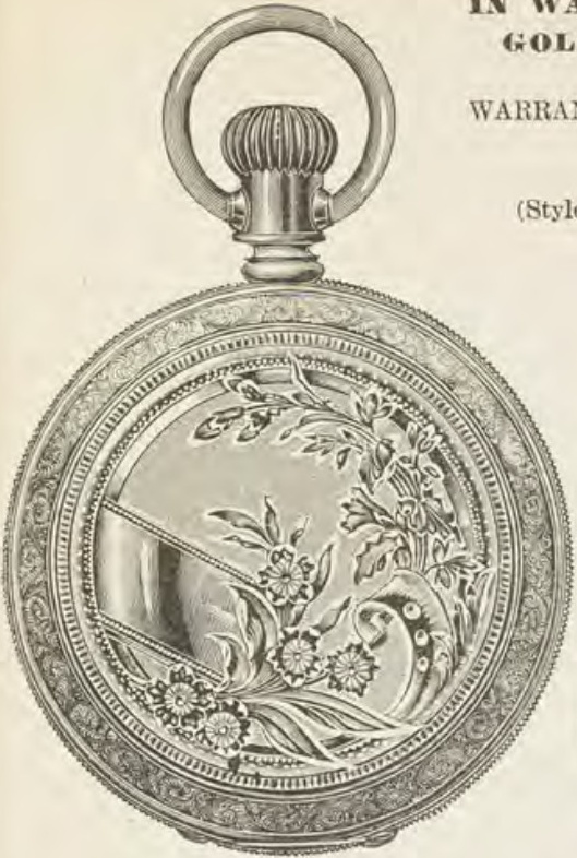 Catalog evidence for Watch case · Style A