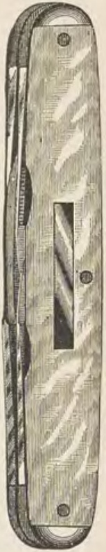 Catalog evidence for Pocket knife · No. 22