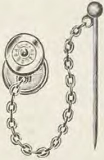 Catalog evidence for Stud / collar button · No. 588