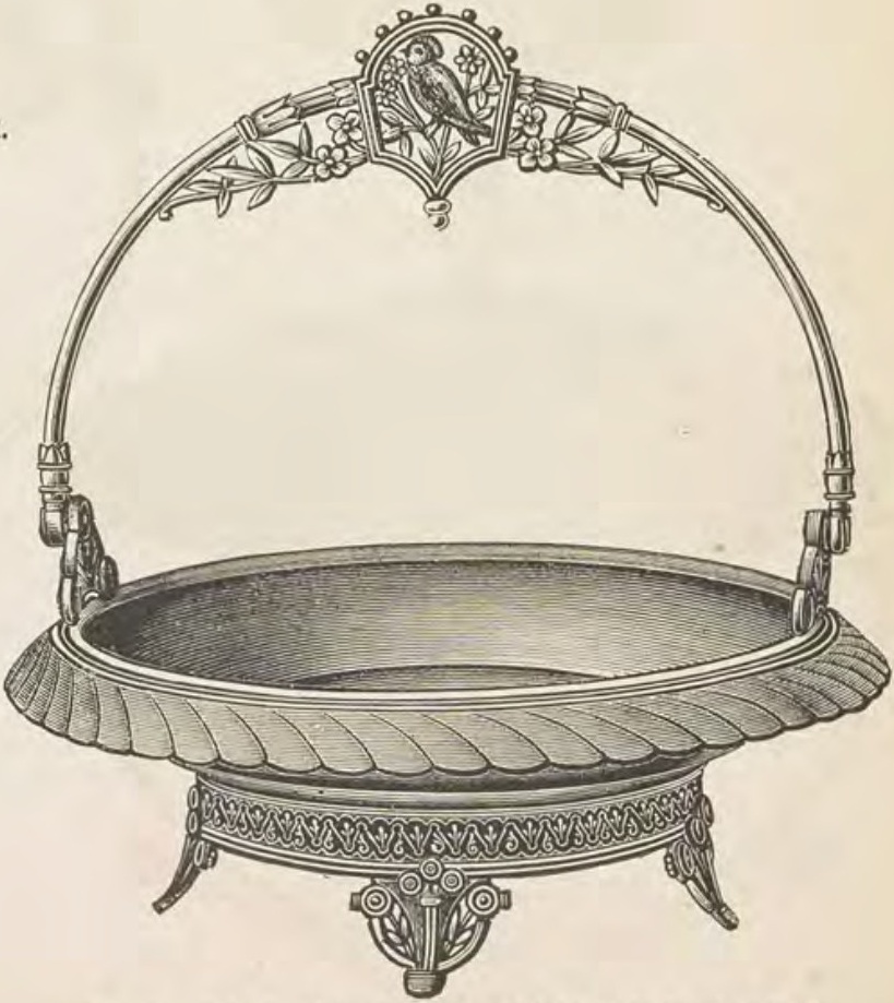 Catalog evidence for Cake basket · No. 104