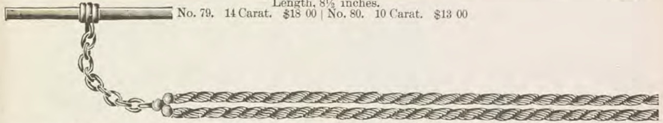 Catalog evidence for Watch / neck chain · No. 81