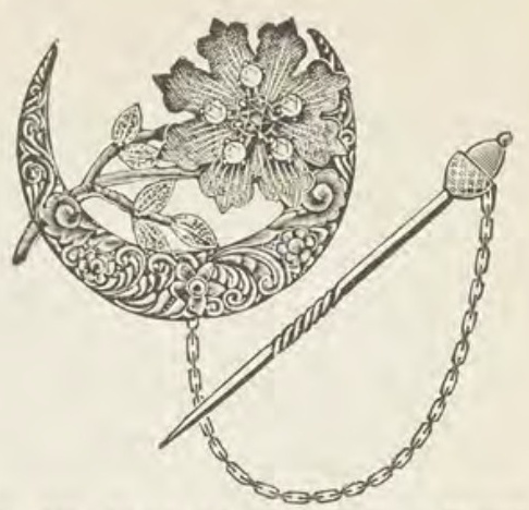 Catalog evidence for Lace / shawl pin · No. 189