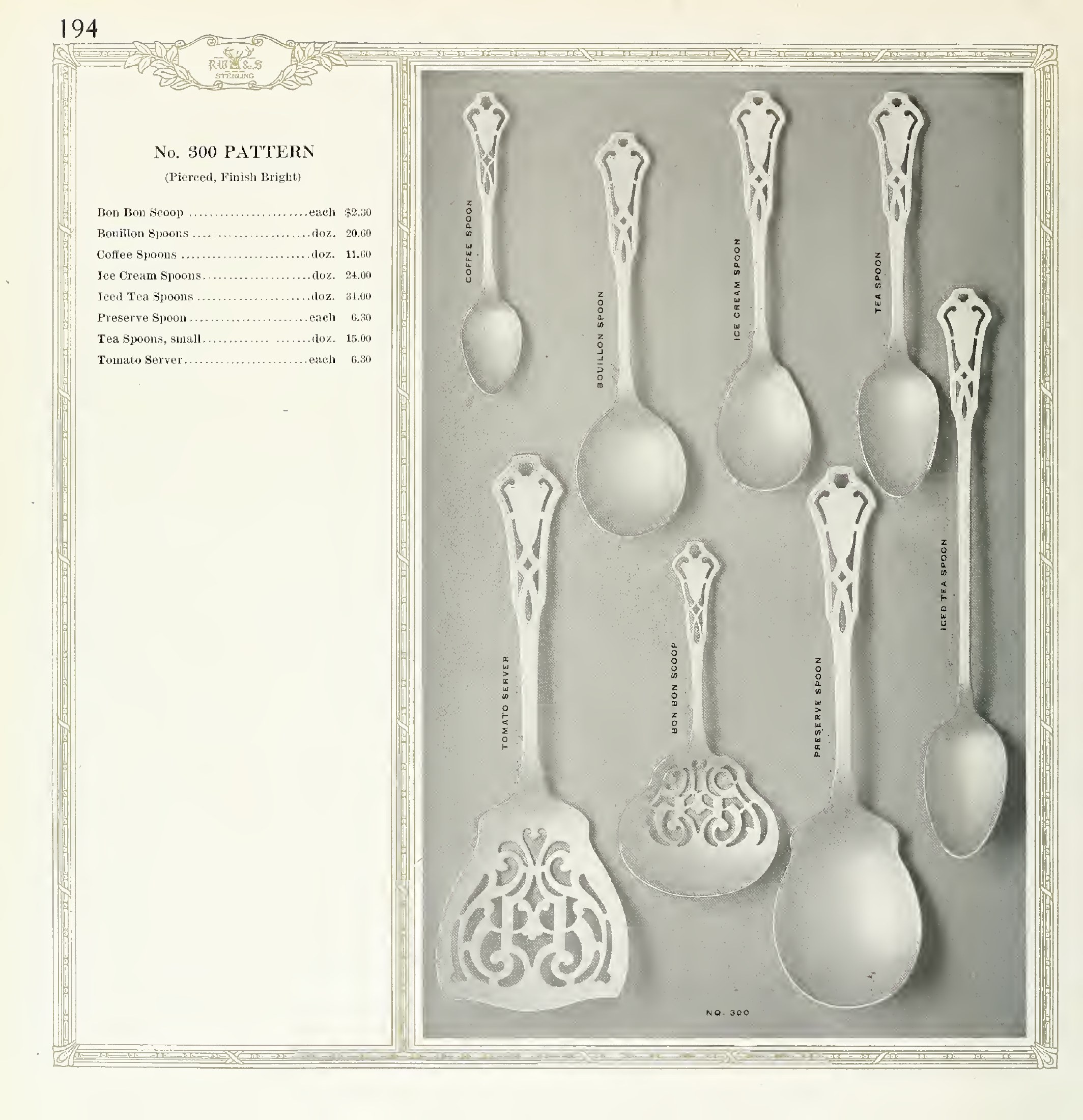 Original catalog page