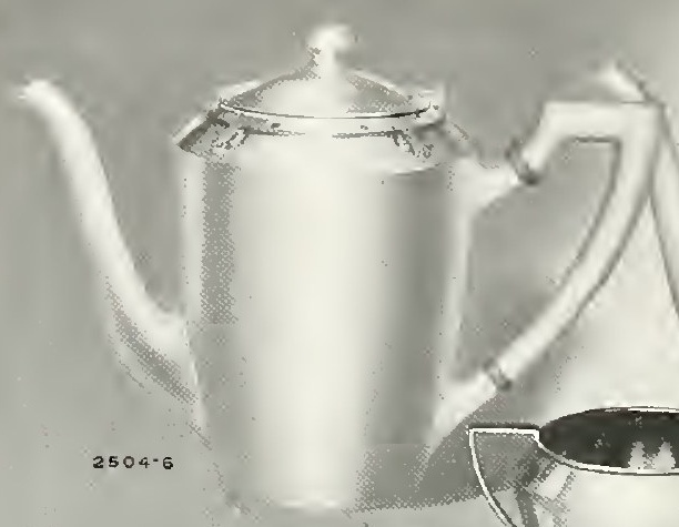 Catalog evidence for Tea / coffee service · No. 2504-6