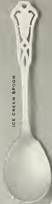 Catalog evidence for Flatware · Ice Cream Spoons