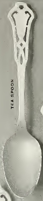 Catalog evidence for Flatware · Tea Spoons, sinall 1o%. 15.00